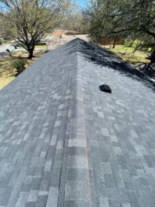 New asphalt shingle roof replacment in Temple TX