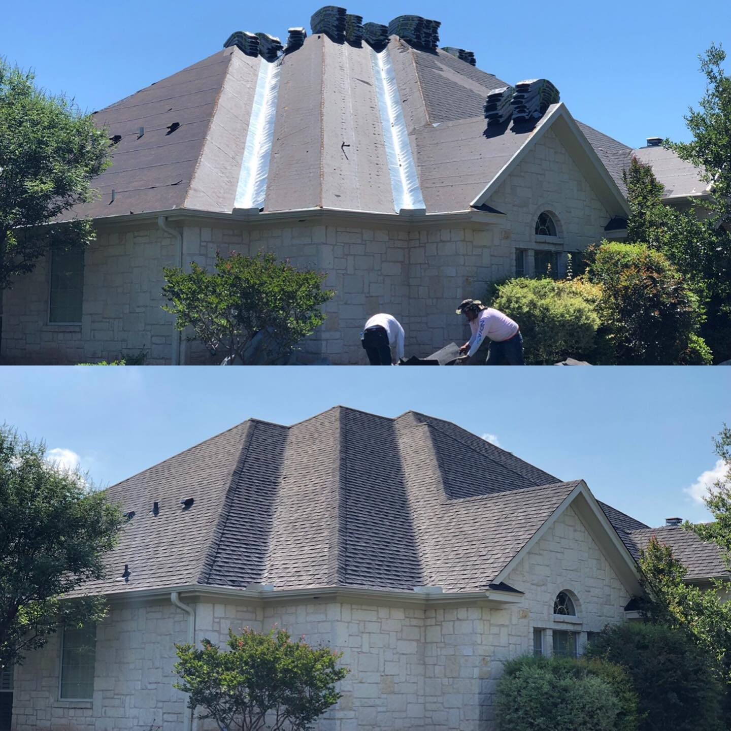 Before After Roof Replacement